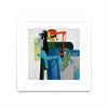 \"Return The Fork\" Matted and Framed White 30x30 Wall Art