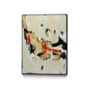 \"Charred Memorbilia\" Canvas Framed Black 30x40 Wall Art
