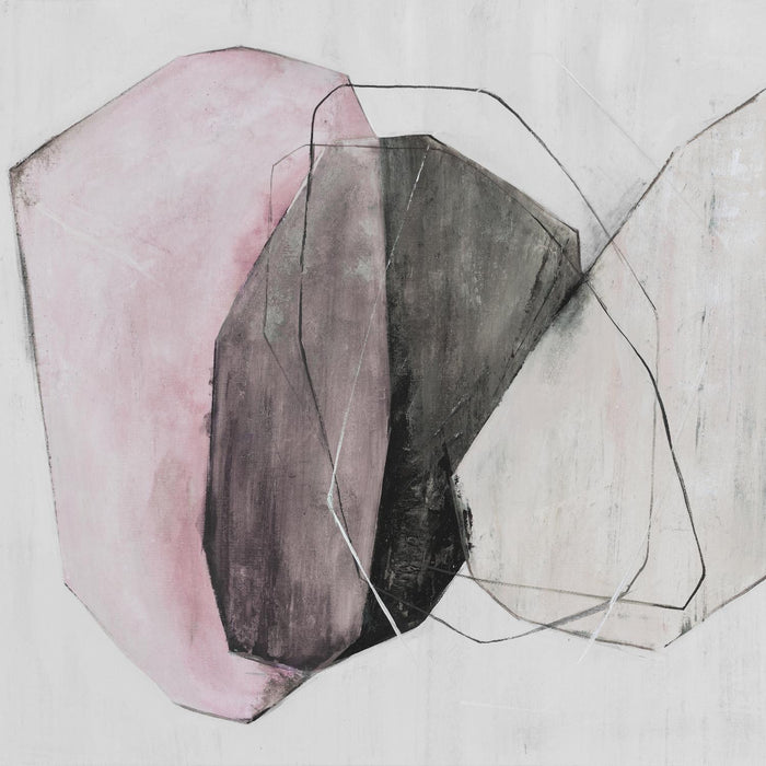 \"Tickled With Pink\" Giant Art 72x72 Wall Art