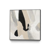 \"Dynamic Concourse Ii\" Canvas Framed Black 20x20 Wall Art
