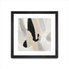 \"Dynamic Concourse Ii\" Matted and Framed Black 30x30 Wall Art