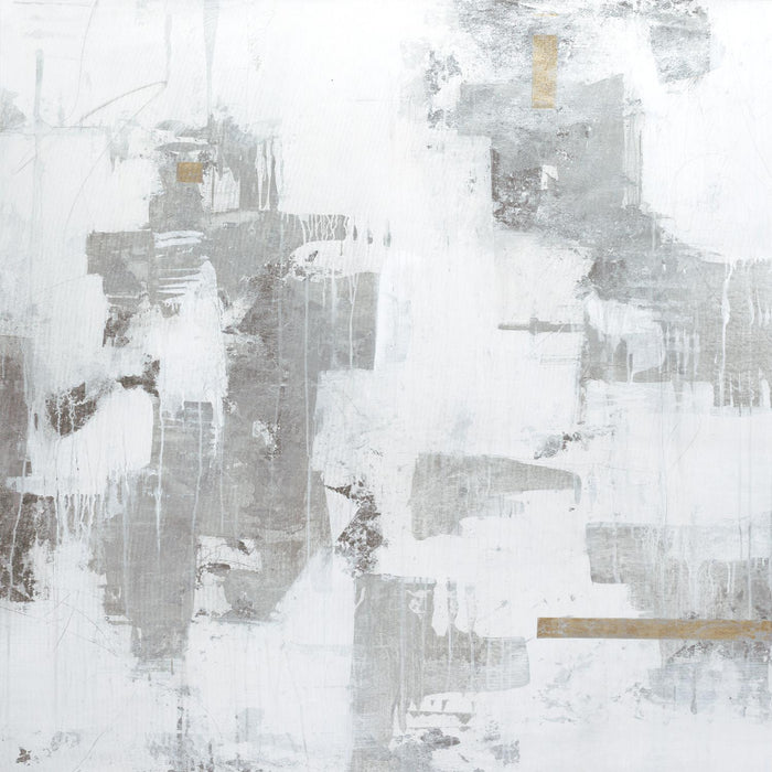 \"Haloed In Metallic Ii\" Giant Art 72x72 Wall Art