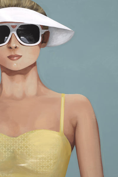 "Glamour Rays" Giant Art 72x48 Wall Art
