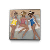 \"The Orange County Club.tif\" Canvas Framed Black 20x20 Wall Art