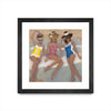 \"The Orange County Club.tif\" Matted and Framed Black 30x30 Wall Art