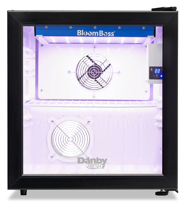 Danby 17.5\" 1.7 Cu. Ft. Single-Door Herb Grower - Black - DFG17A1B