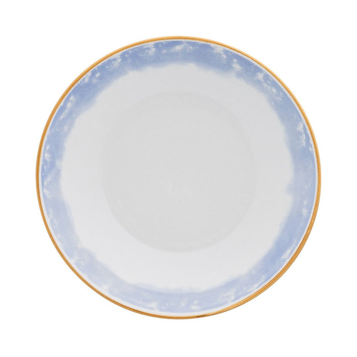 Coup 16-Piece Dinnerware Set - Blue Yellow