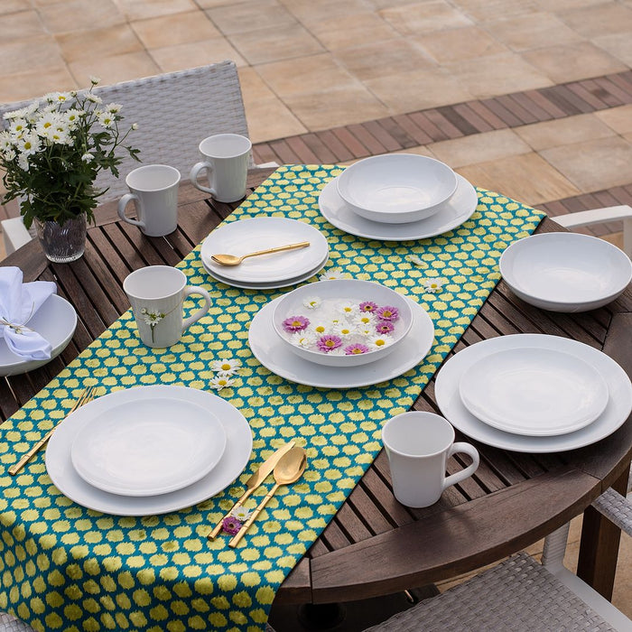 Coup 16-Piece Dinnerware Set - White