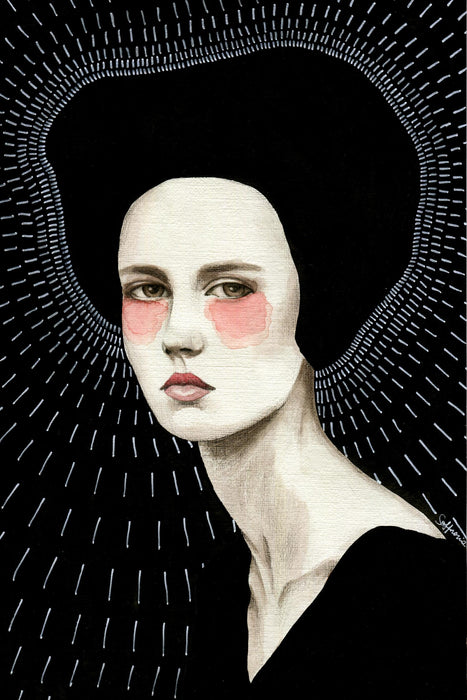 \"Freda\" Giant Art 72x48 Wall Art