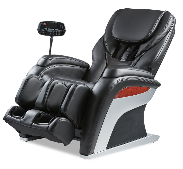 Panasonic Urban Collection 48.1\" High-Quality Synthetic Leather Massage Power Reclining Chair - Black
