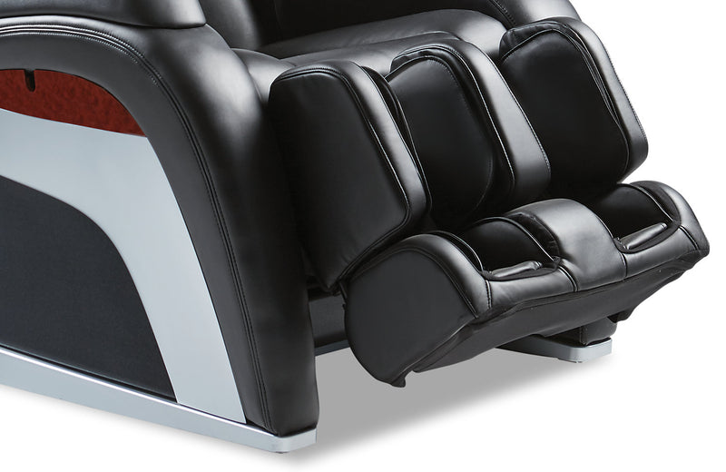 Panasonic Urban Collection 48.1\" High-Quality Synthetic Leather Massage Power Reclining Chair - Black