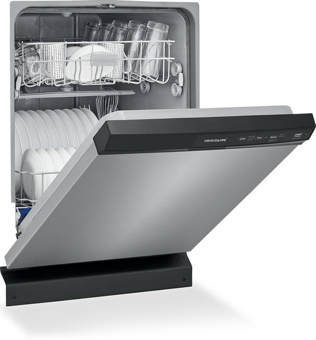 Frigidaire 24\" 55 dBA Built-In Front-Control Dishwasher - Stainless Steel - FFCD2413US