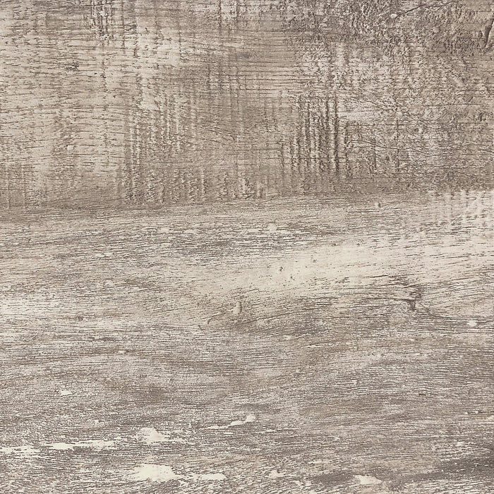 Flynn 47.25\" Reclaimed Wood-Look Office Desk with 2-Drawers - Taupe