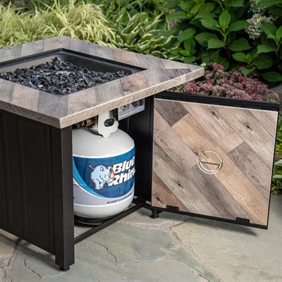 Endless Summer 30\" Harper Square Gas Fire Table