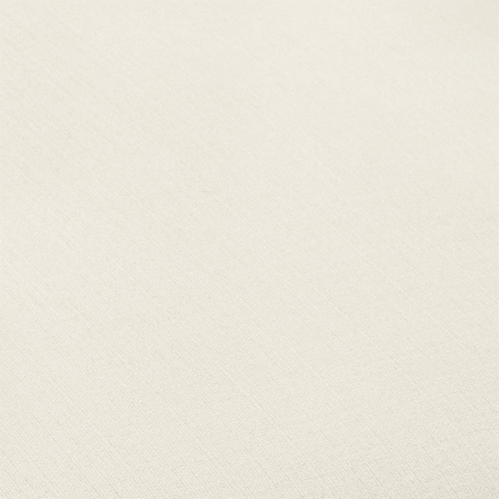 Cindy Crawford Home Gena 2-Piece Right-Facing Linen-Look Fabric Sectional with Wood Legs - Cotton White