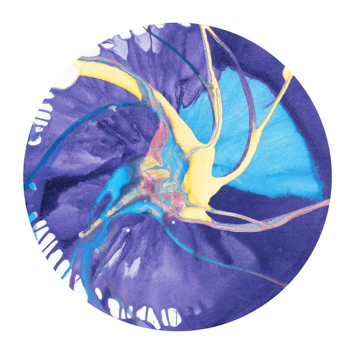 \"Spin Art 26\" Giant Art 72x72 Wall Art