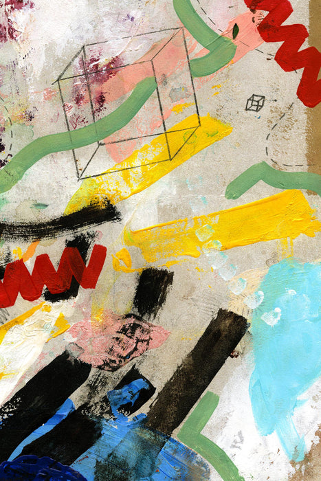 \"Palette 2\" Giant Art 72x48 Wall Art