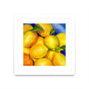 \"Zest For Life\" Matted and Framed White 30x30 Wall Art