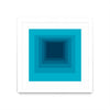 \"After Josef D\" Matted and Framed White 30x30 Wall Art