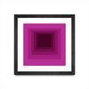 \"After Josef G\" Matted and Framed Black 36x36 Wall Art