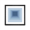 \"After Josef J\" Matted and Framed Black 36x36 Wall Art