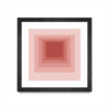 \"After Josef O\" Matted and Framed Black 36x36 Wall Art