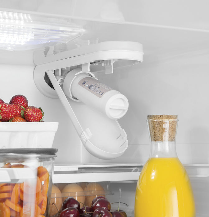 GE 36\" 27 Cu. Ft. French-Door Refrigerator - White - GNE27JGMWW