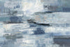 \"Clear Water Indigo And Gray\" Giant Art 84x54 Wall Art