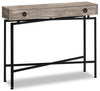 Harper 42.5\" Sofa Table with Drawer - Taupe Reclaimed Wood-Look