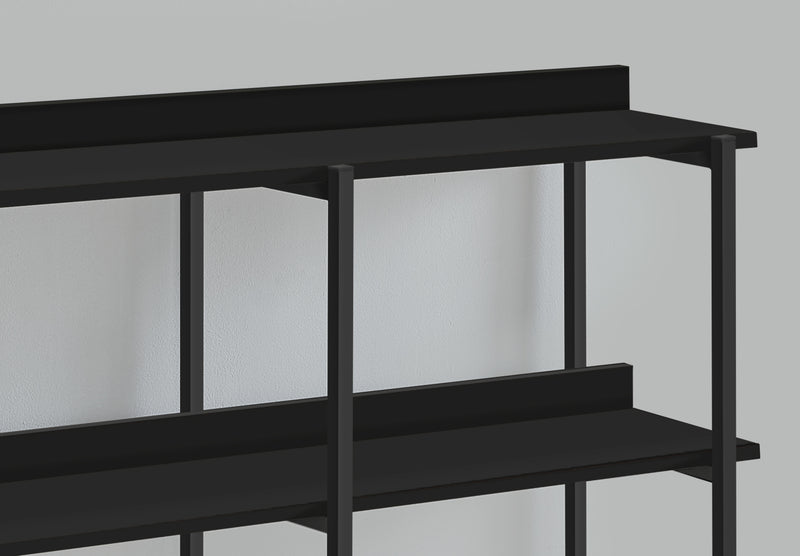 Black on Black Console Table