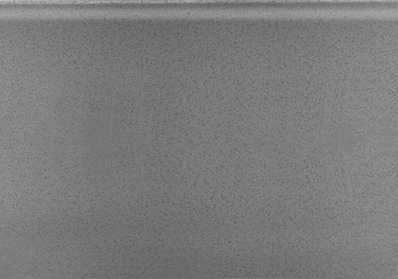 Grey Blue Tile Top Hammered Silver Accent Table