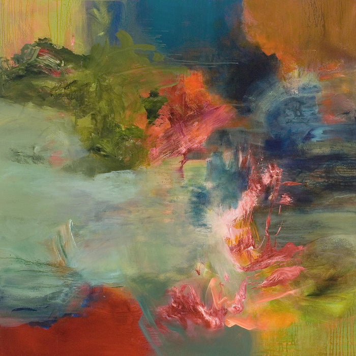 \"Midcenttury Flight\" Giant Art 54x54 Wall Art