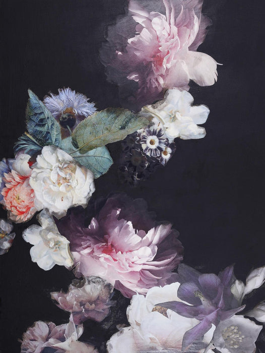 \"Purple Blossom 1\" Giant Art 72x54 Wall Art