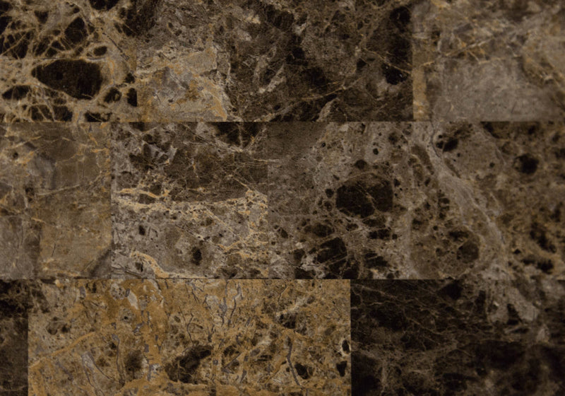 Espresso Marble Coffee Metal Home Bar