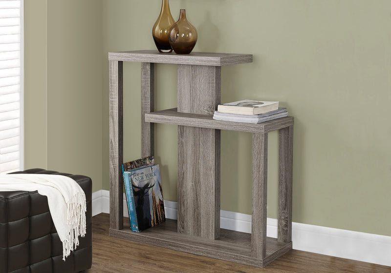Dark Taupe Hall Console Accent Table