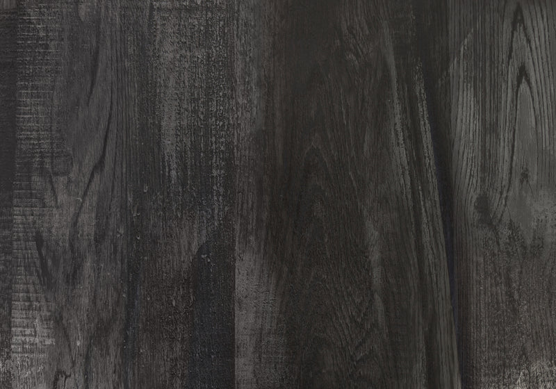 Black Reclaimed Wood-look Black Accent Table