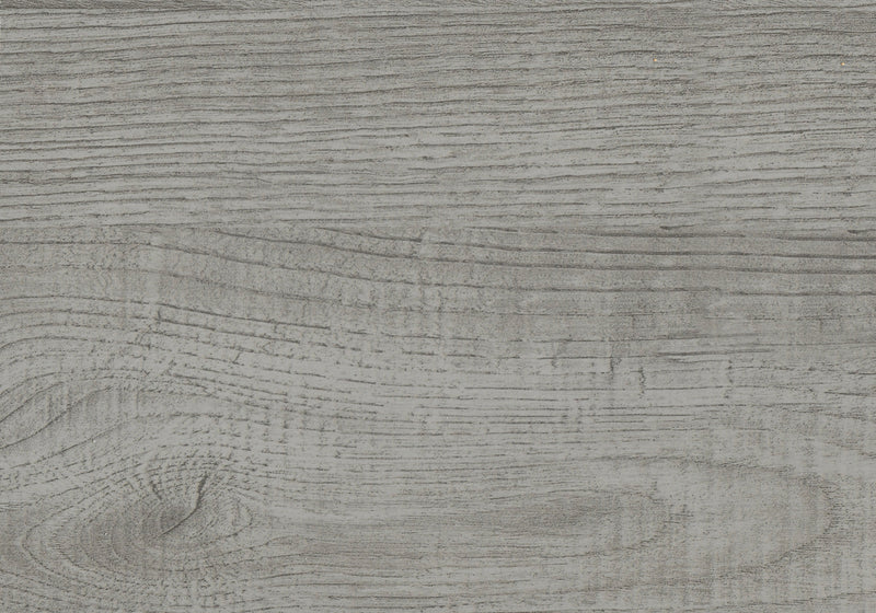 Grey Wood-look Black Metal Side Table Nightstand Table