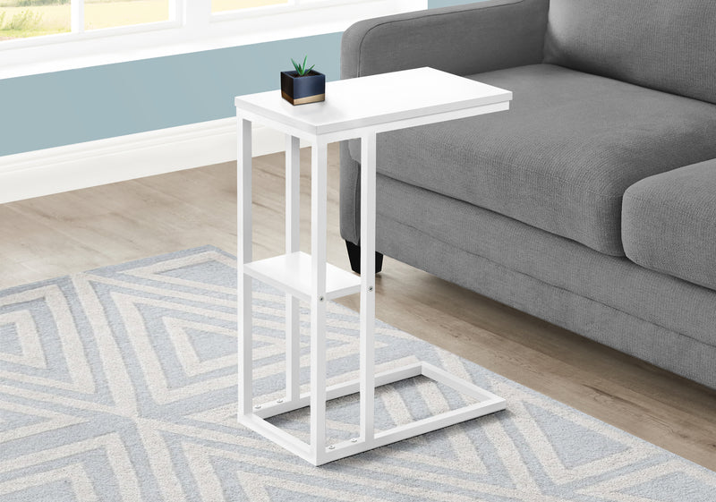 White white Metal Side Table