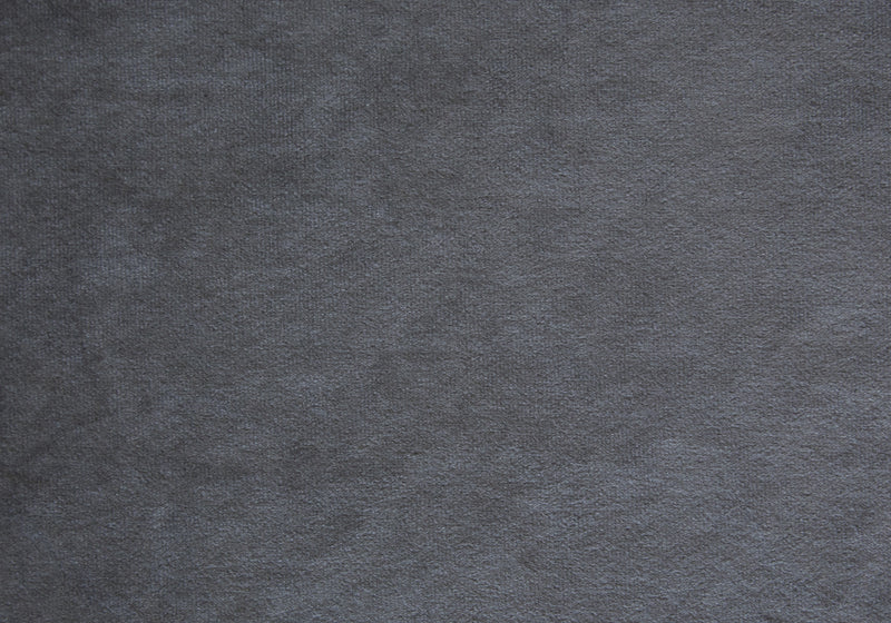 Dark Grey Velvet Bedroom Nightstand