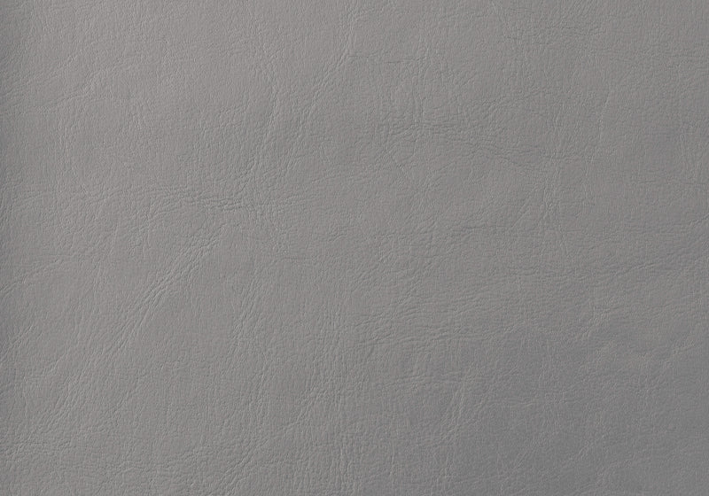 Queen Size Grey Leather-look Headboard