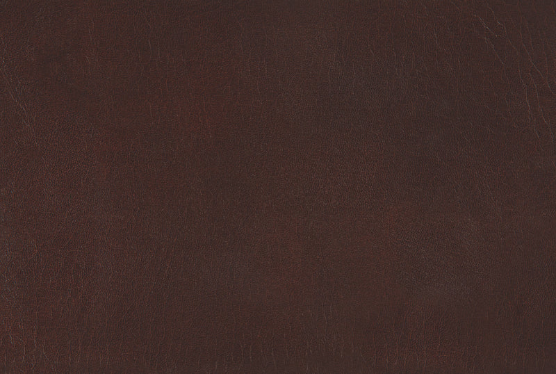 Curved Backrest Brown Leather-look Black Bar Stool