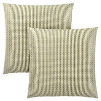 Light Dark Green Abstract Dot 2pcs Pillow