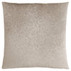 Taupe Floral Velvet 1pc Pillow