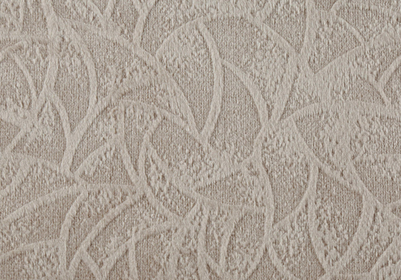 Taupe Floral Velvet 1pc Pillow