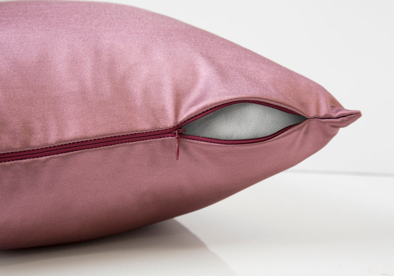 Pink Satin 1pc Pillow
