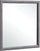 ["Kate Bedroom Dresser Mirror - Grey/Brown"]