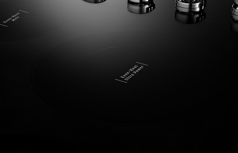 KitchenAid 30\" 5-Element Electric Cooktop - Black - KCES550HBL