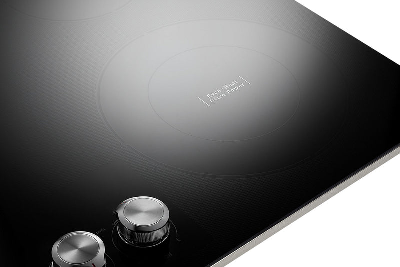 KitchenAid 36\" 5-Element Electric Cooktop - Stainless Steel - KCES556HSS