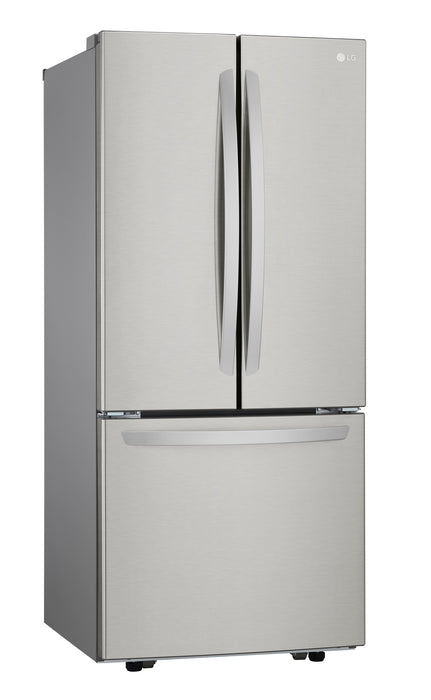 LG 30\" 22 Cu. Ft. French-Door Refrigerator - Smudge Proof Stainless Steel - LRFNS2200S