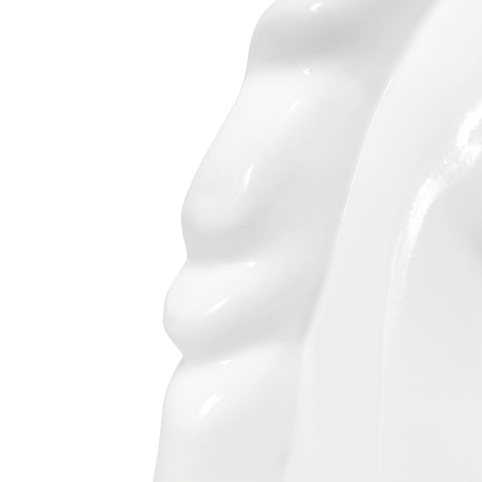 Simple Designs Sparkling Gold And White Unicorn Table Lamp